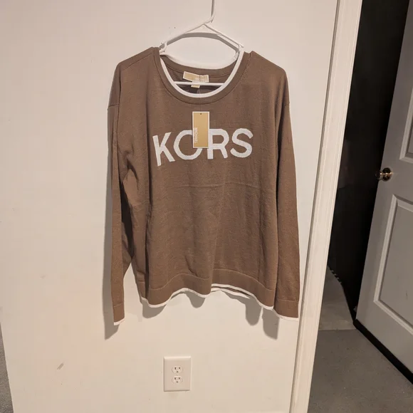 Michael Kors Brown Sweater for Women - Picture 2 of 5